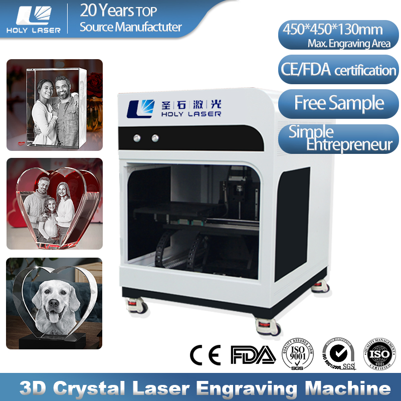 3d crystal laser