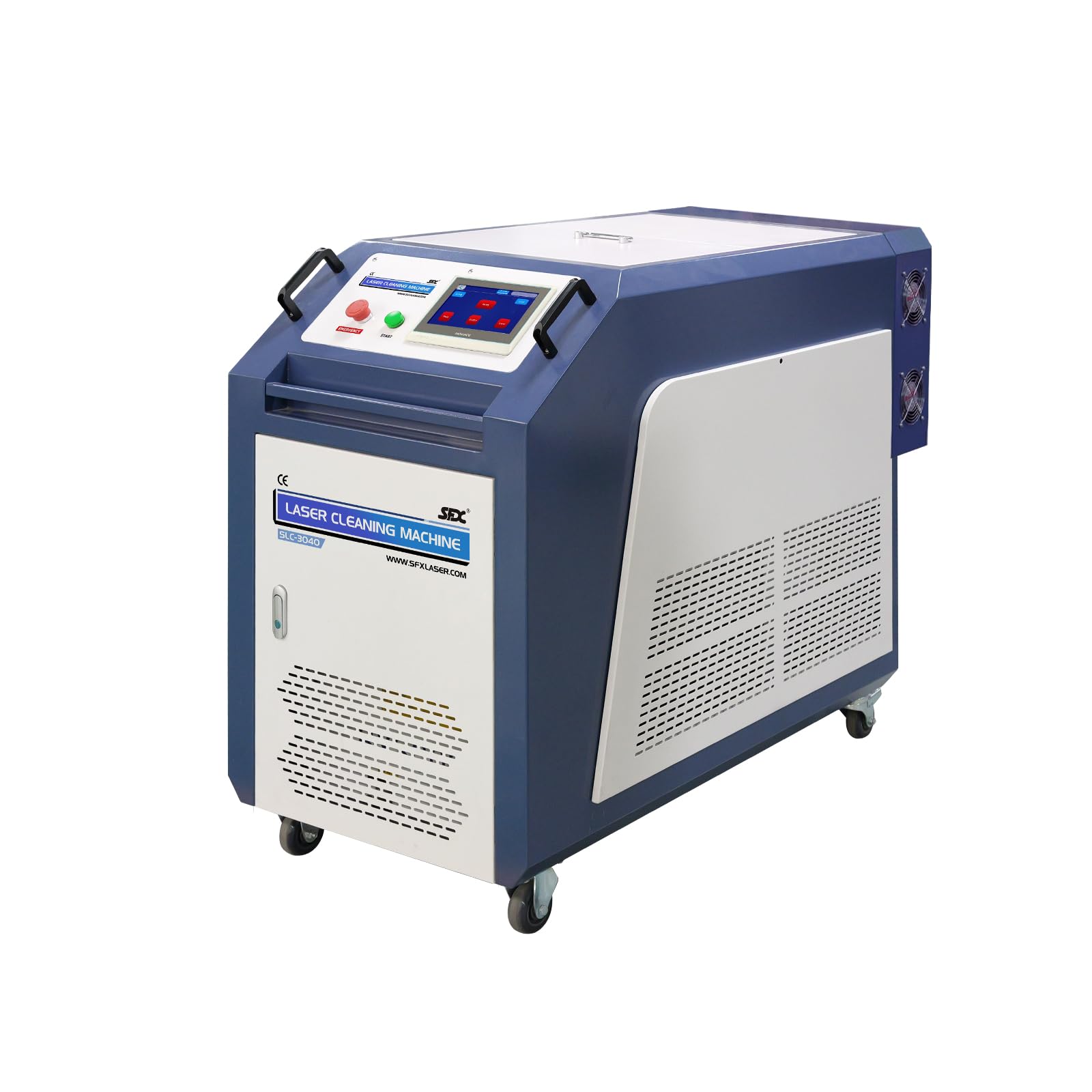 continuous laser cleaning machine