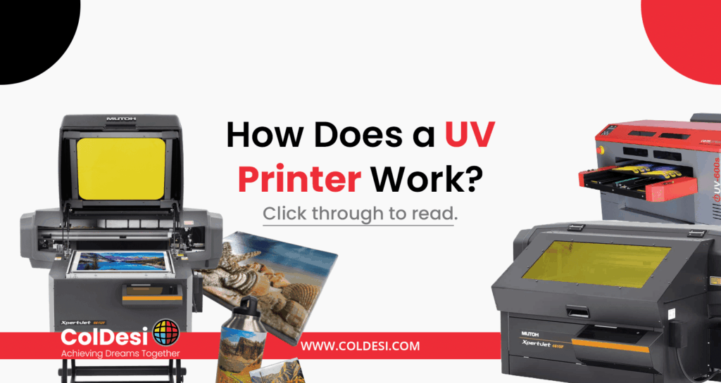how does a uv printer work