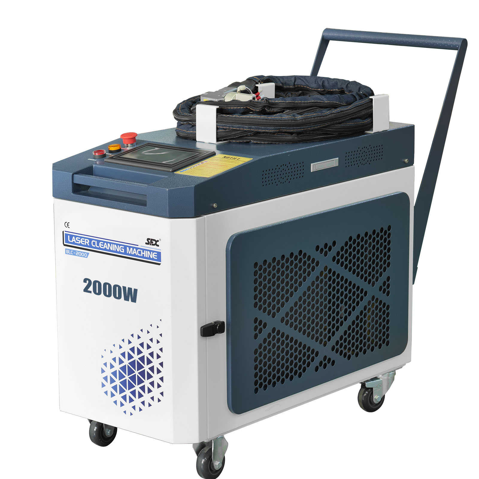 laser cleaning machine for metal