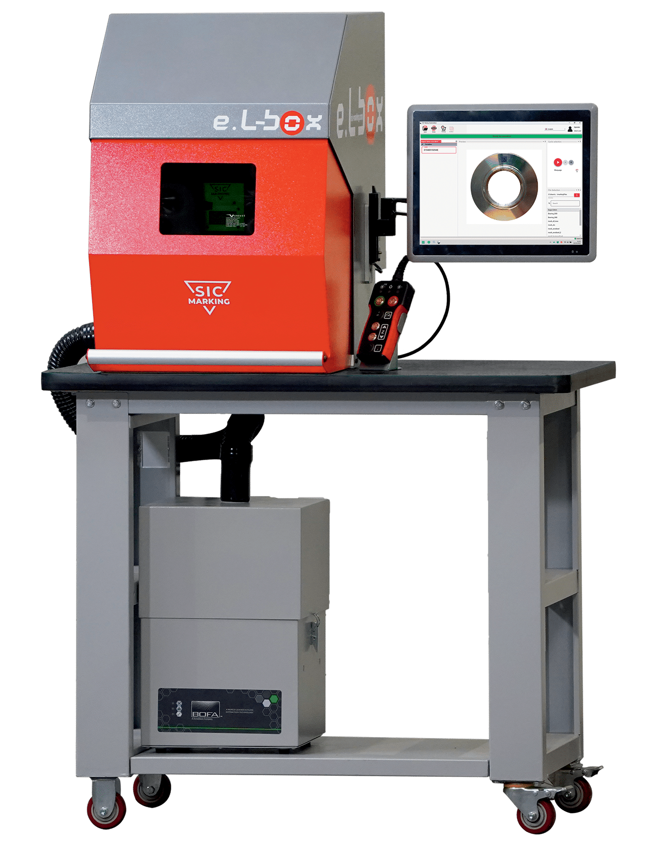 machine marquage laser