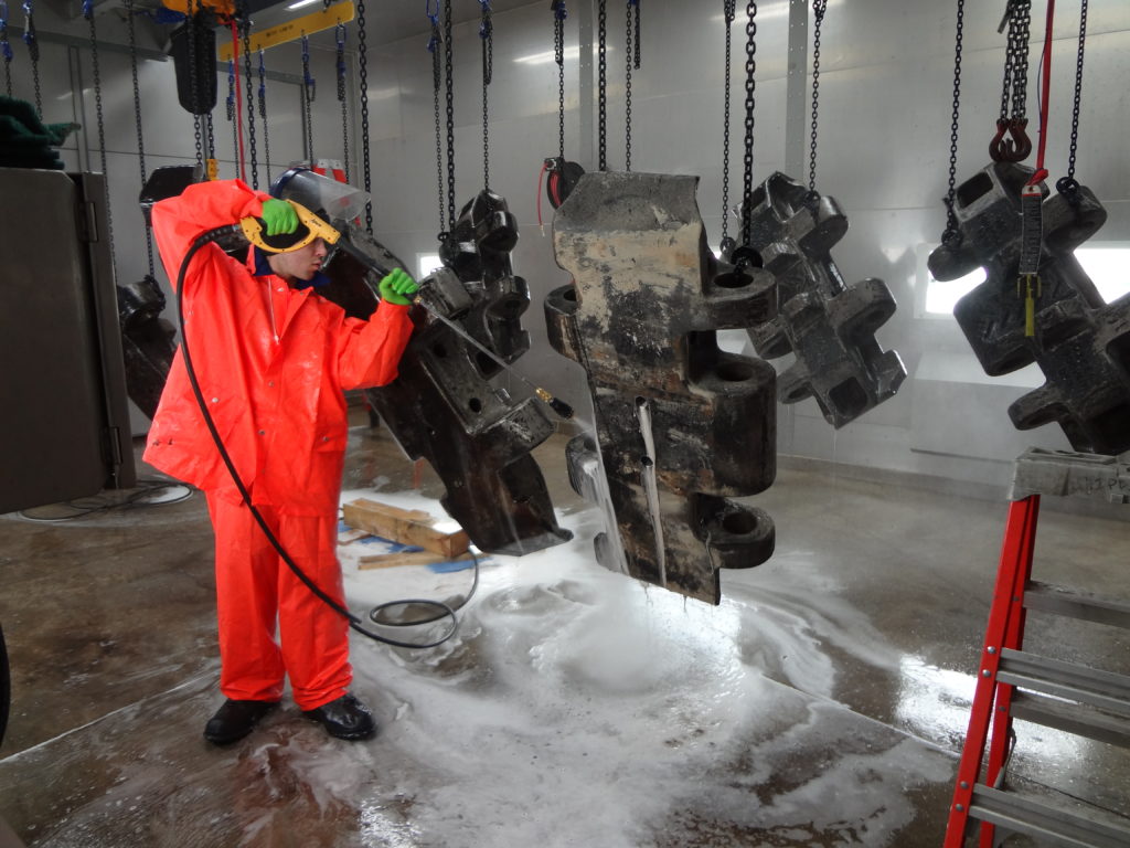 rust remover machine