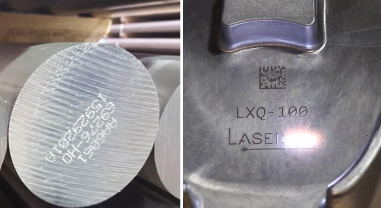when to use pin marking vs. laser marking